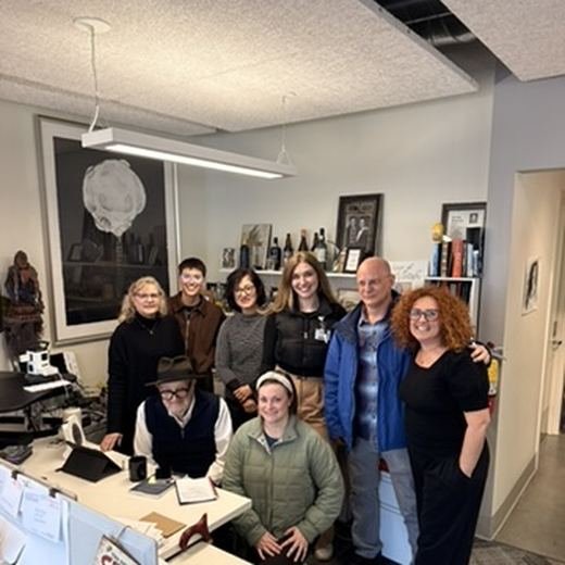 Homer Williams with friends and partners of Oregon Harbor of Hope